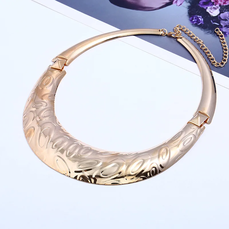 Gold Lzhlq богемский этнический Женский колье,, хит, цыганские винтажные двойные драконы, колье, воротник, племя, ювелирное изделие, колье - Окраска металла: Gold