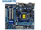 Оригинальная бу Материнская плата Gigabyte GA-H55M-D2H DDR3 LGA 1156 для процессора I3 I5 I7 32 нм H55M-D2H 8 Гб