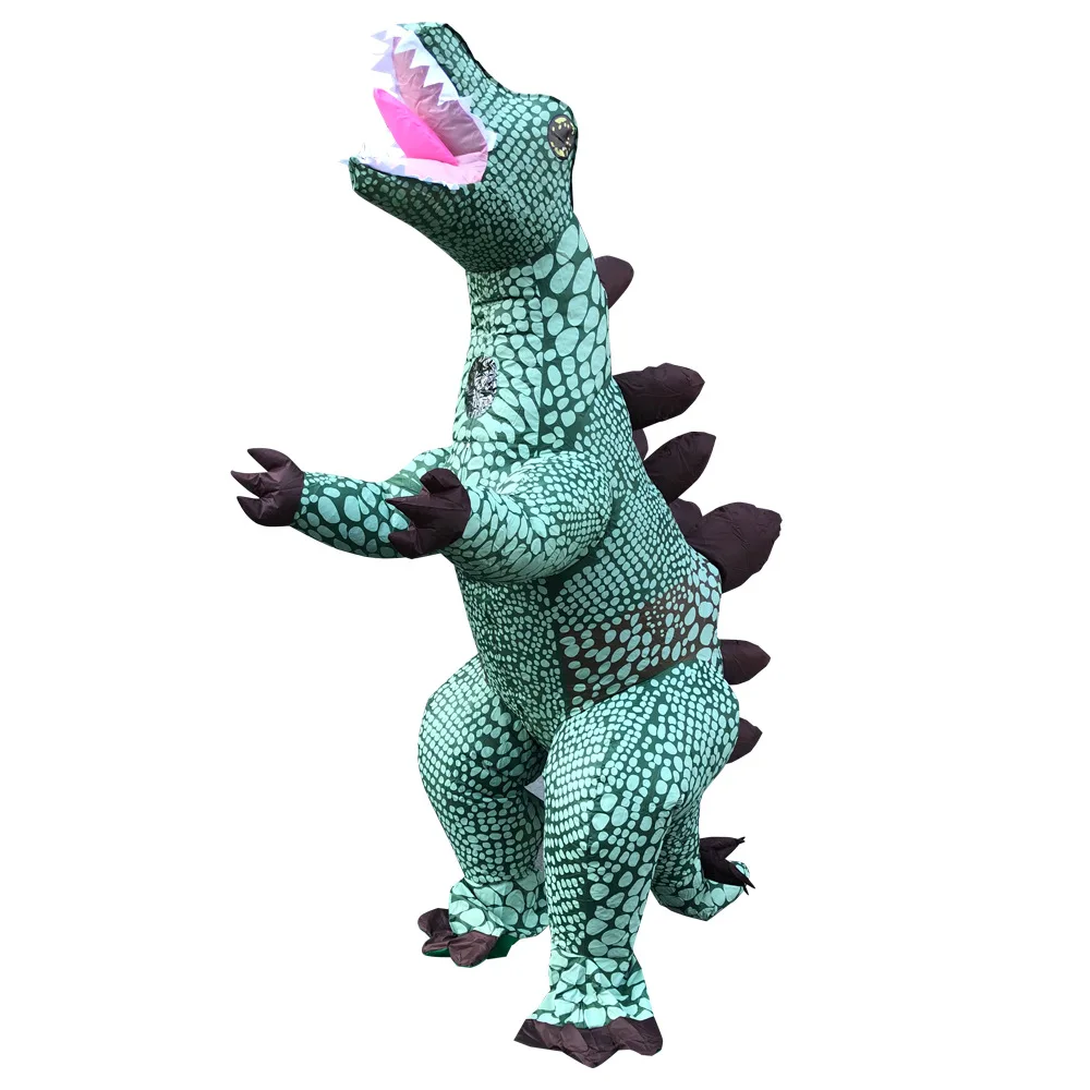 Надувной костюм динозавра для взрослых костюмы T Rex женщин и мужчин нарядный