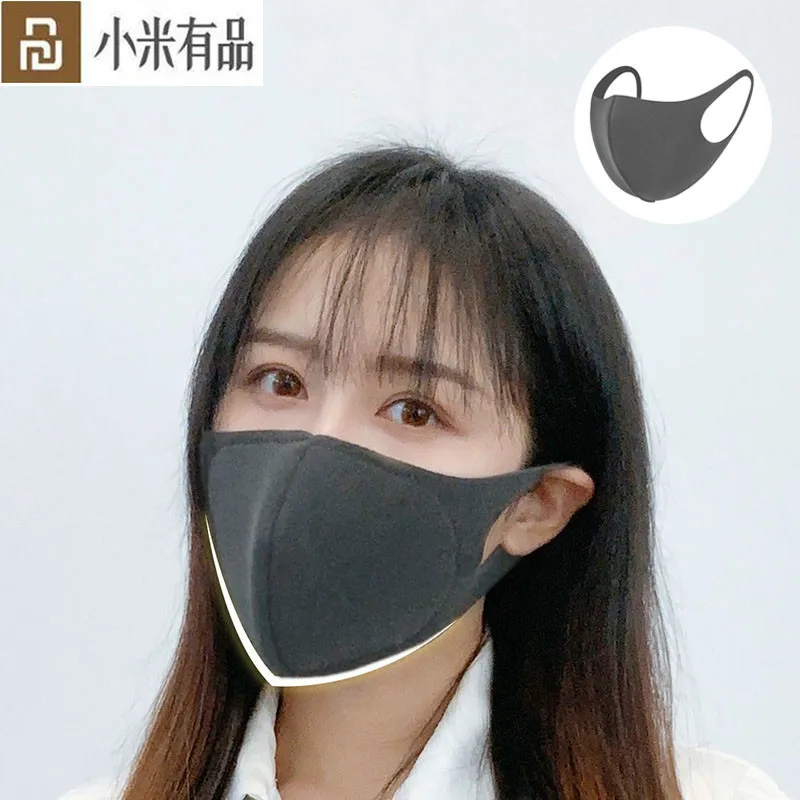 

Youpin PM2.5 Mouth Mask 3 layers Dust Respirator Washable Reusable Masks Anti Pollution Virus Influenza Bacterial Mask Unisex