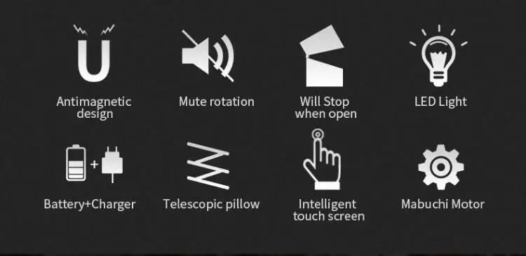 Футляр для намотки часов роскошный автоматический контейнер хранения с мотором