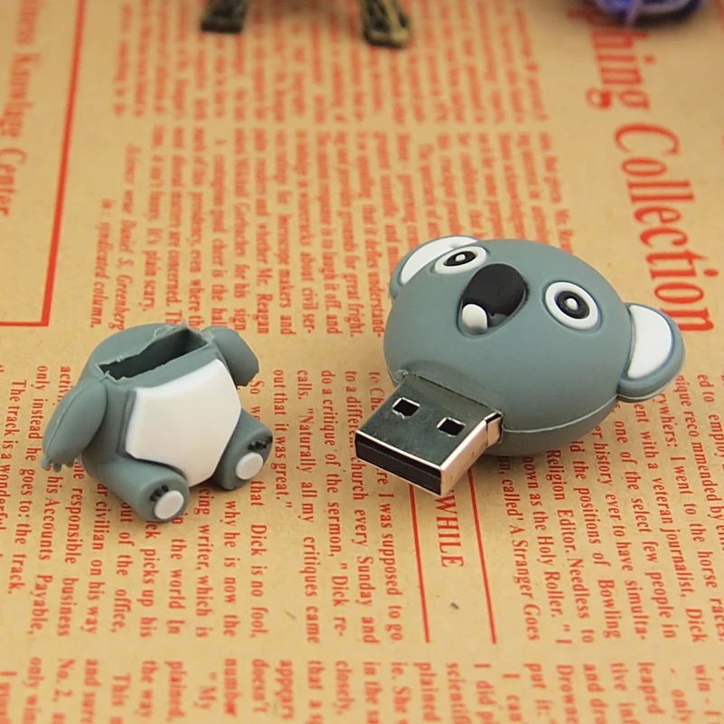 Высокоскоростной USB флеш накопитель с мультипликационным принтом флешка 2 0
