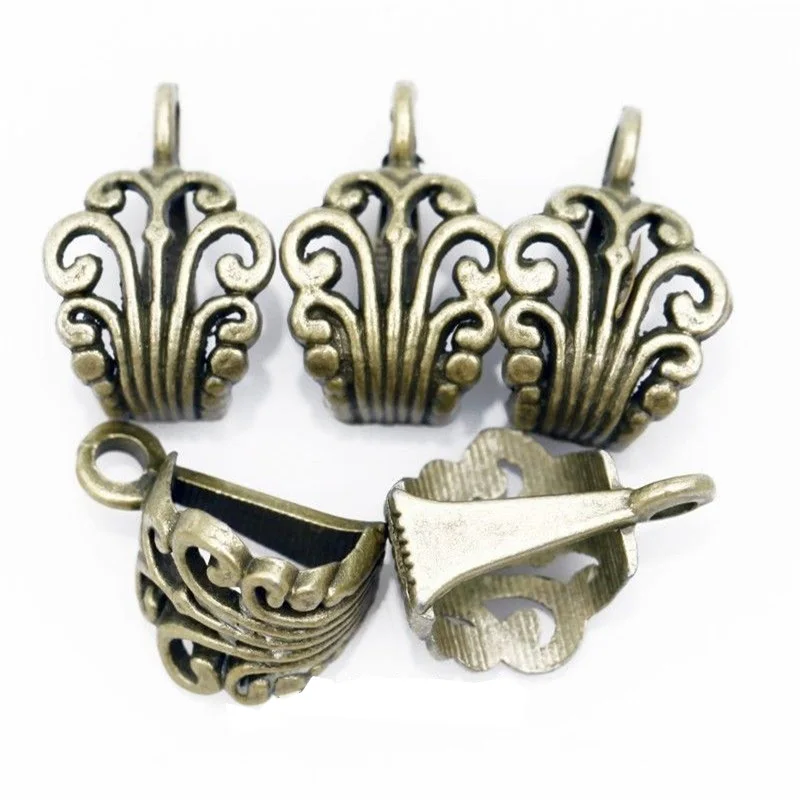 10 шт серебро/золото/бронзовая Корона металлические соединители для