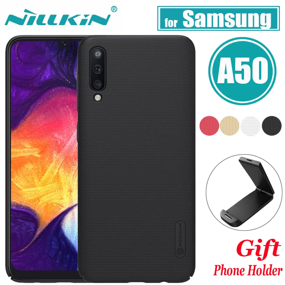 Чехол Nilkin для Samsung Galaxy A50 чехол Nillkin с матовым покрытием жесткая пластиковая