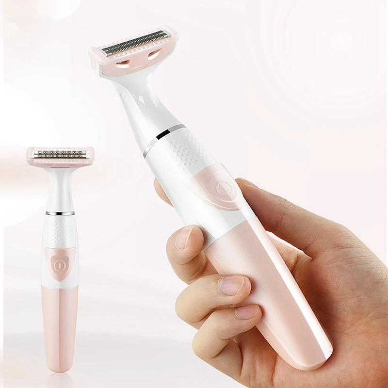 

Women Epilator Ear Face Beard Body Hair Bikini Lithium Battery Female Trim Lady Shaver Electric Hair Removal