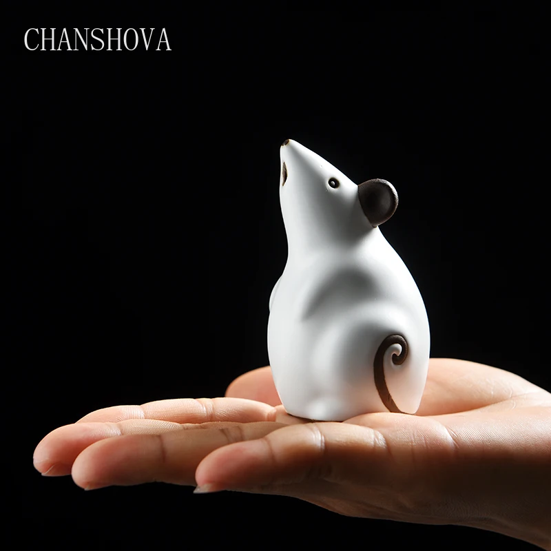Традиционная китайская керамическая эмалированная мышь крыса животные