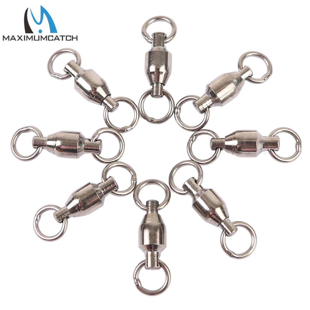 Maximumcatch 20 шт./лот #1 #8 15 125 кг шарикоподшипник из нержавеющей стали поворотный с
