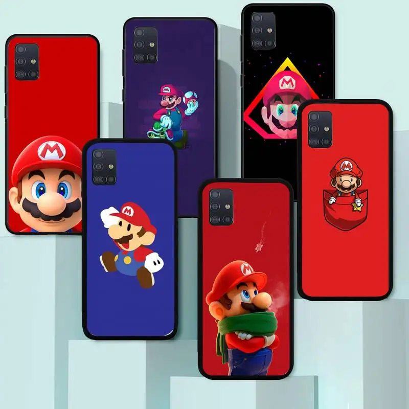 

Marios hot Game Phone Case TPU for Samsung Galaxy J2 J4 J5 J6 J7 J8 Note 5 7 8 9 10 20 2018 cover