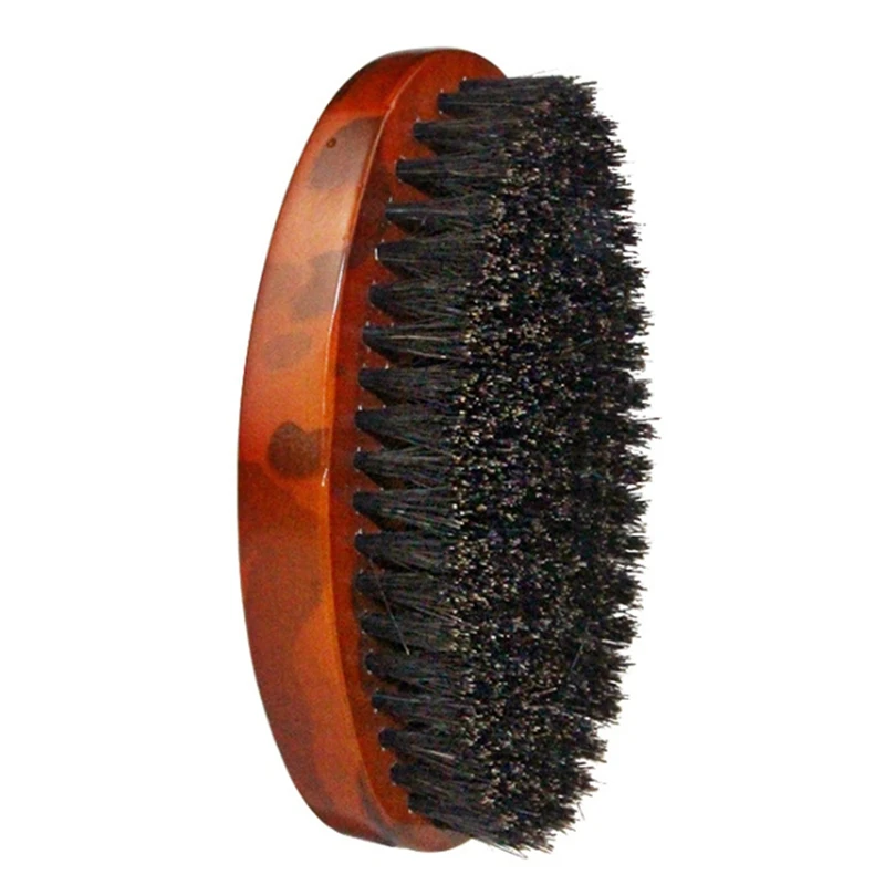 

Natural Hemu Beard Brush for Men Wood Face Massage That Works Wonders to Comb Beards and Mustach