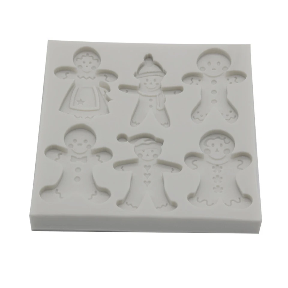 Transhome Пряничный человечек форма для рождественского печенья снеговик