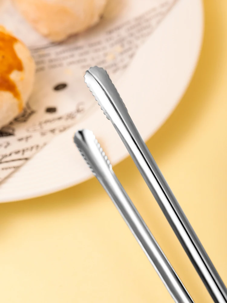 

Food Tongs Barbecue Clip Stainless Steel Simple Creative Barbecue Clip Portable Long Pince A Barbecue Kitchen Accessories DM50BC