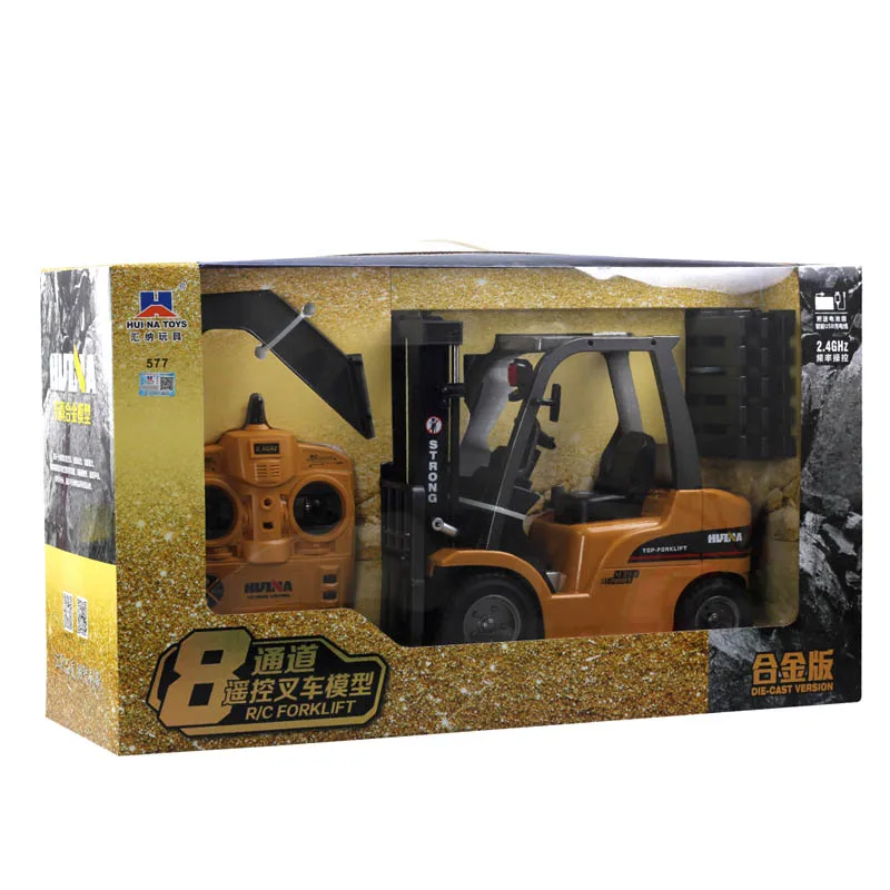Huina 577 RC моделирование подъемного крана из сплава Детская электрическая