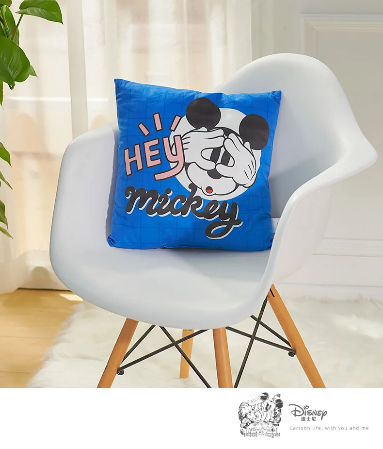 Disney мультфильм Подушка диван офис Удобная подушка спинка кровати модная подушка для автомобиля 40*40 см