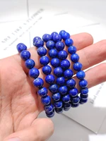 3a natural gemstone lapis lazuli single lap bracelet necklace for women girl birthday gift fresh bracelets fashion jewelry