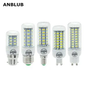 Светодиодный светильник E27 E14 B22 G9 GU10 светильник 220 В SMD 5730 люстра-прожектор светильник 24 36 48 56 69 72 светодиодный s кукурузная лампа украшение дома