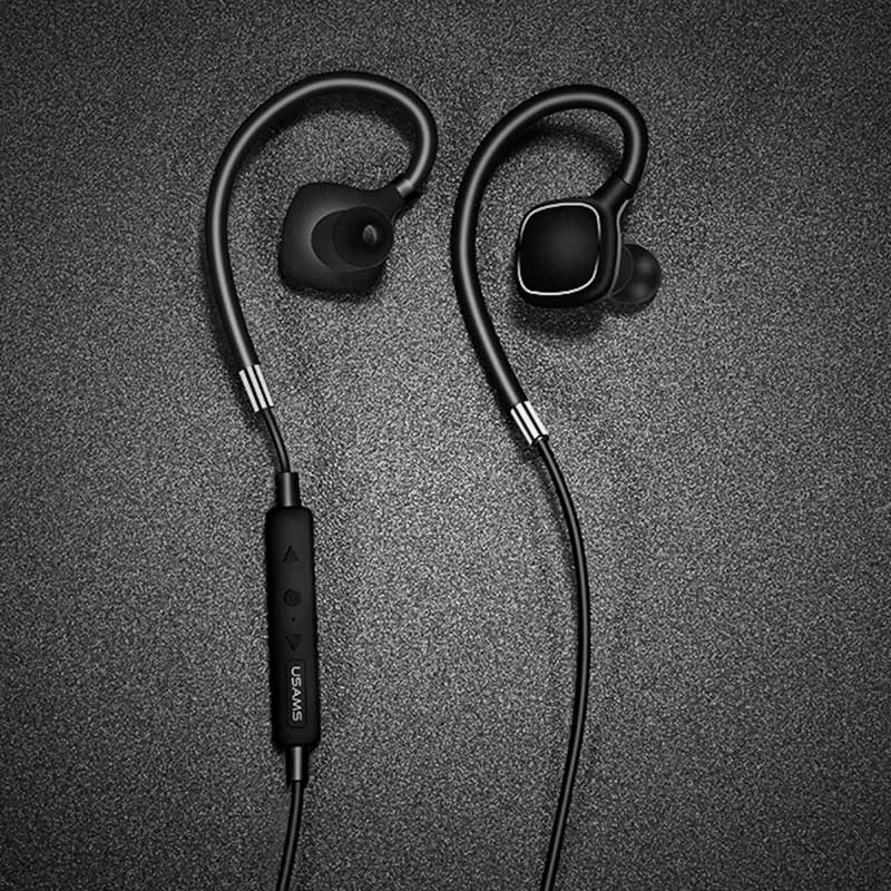 Беспроводные bluetooth наушники USAMS стерео водонепроницаемые с ушками