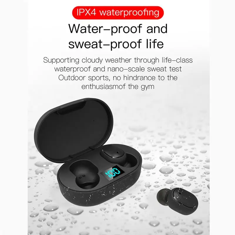 Bluetooth-гарнитура E6s с поддержкой Bluetooth 5 0 и цифровым дисплеем | Электроника