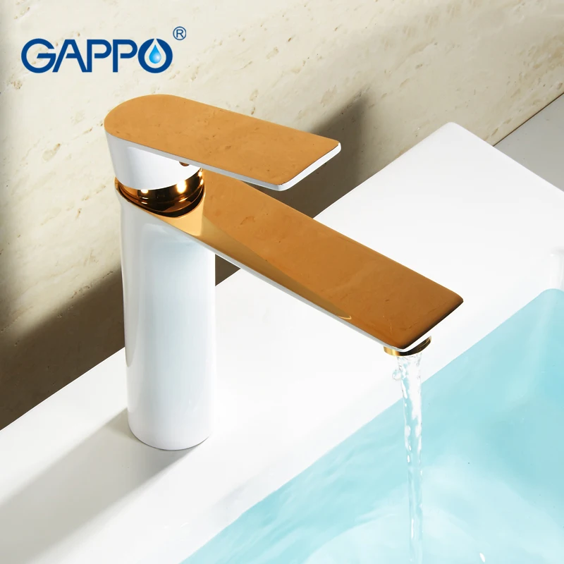 GAPPO смесители для раковины латунь Ванная раковина кран-водопад Смесители для мойки набортный смеситель torneira