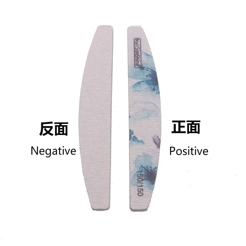 1/6 шт деревянные пилочки для ногтей маникюра цветные цветы сильное толстое