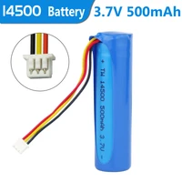 3pcslot 14500 500mah 3 7v lithium ion rechargeable battery with ntc three wires