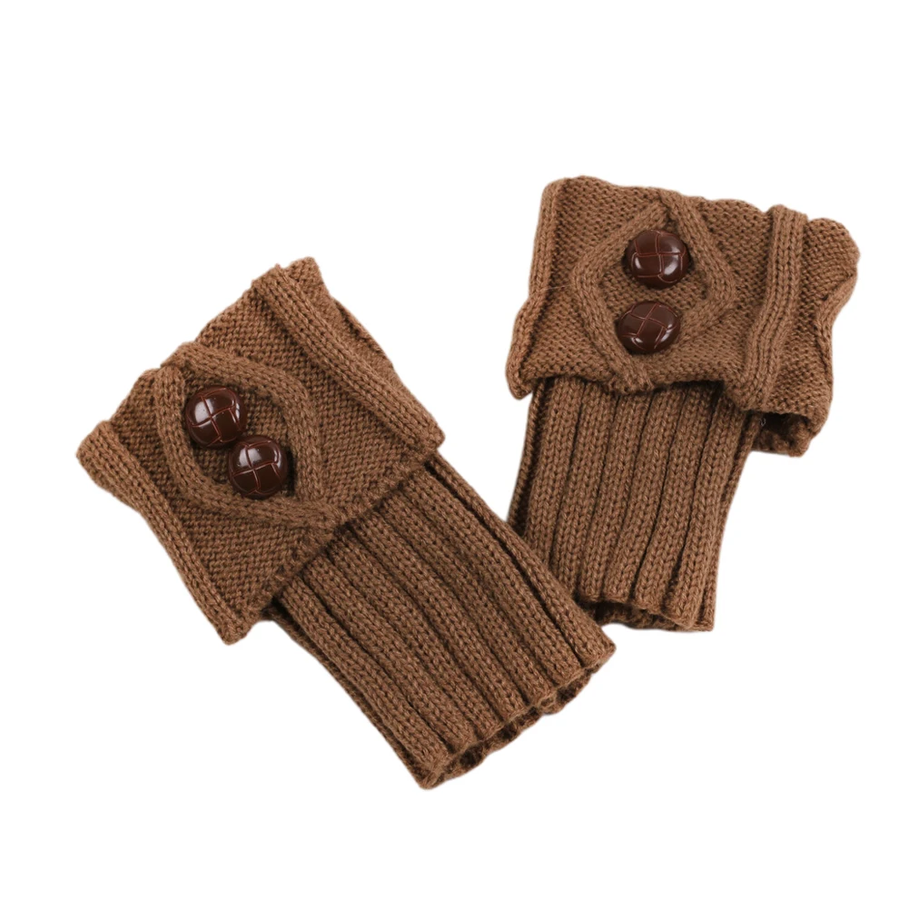 1 пара коротких ботинок с пуговицами для взрослых защитные наколенники