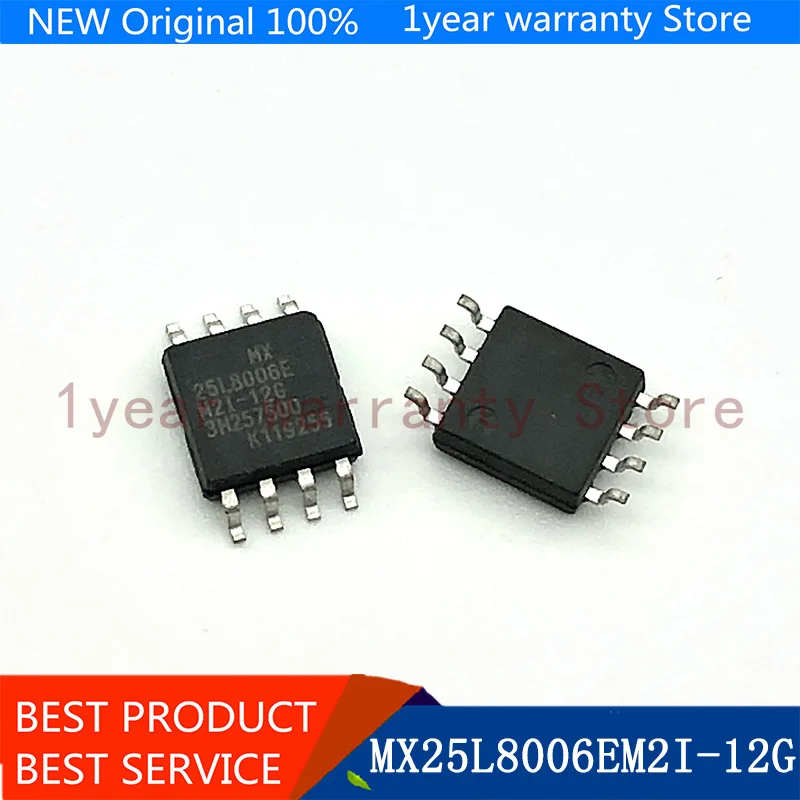 

{ New original } 5pcs MX25L8006EM2I-12G 25L8006EM2I-12G MX25L8006E MX25L8006 25L8006E SOP-8