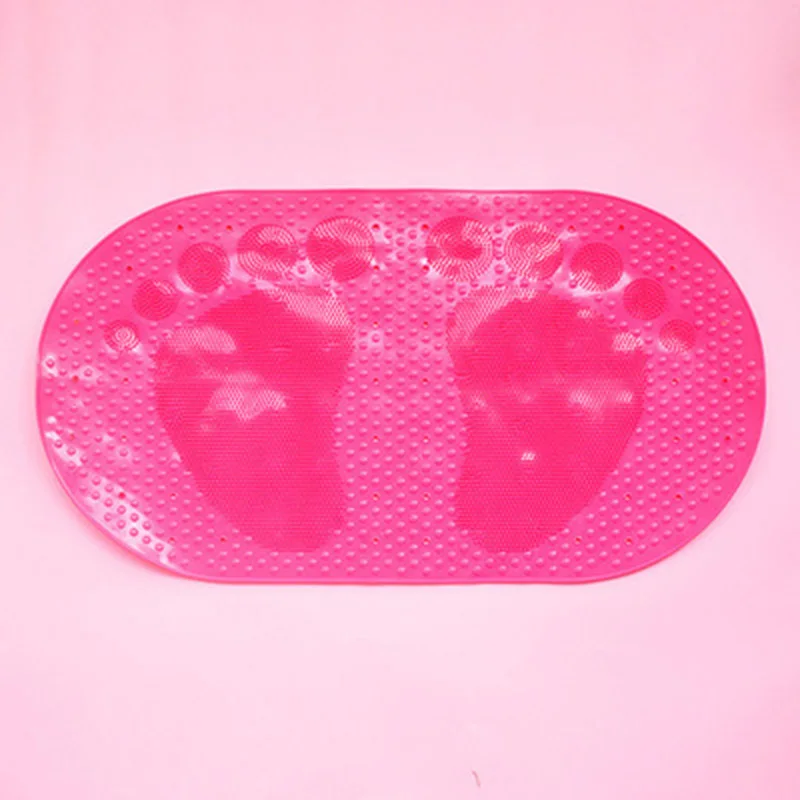 Большой пластиковый коврик для ванной комнаты из ПВХ с присоской экологически