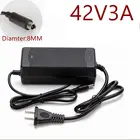 Зарядное устройство для скутера Xiaomi Mijia M365 pro Ninebot Es1 Es2 Es4, 42 В, 3 А, аксессуары для электрического скутера, велосипеда, зарядное устройство 126 Вт