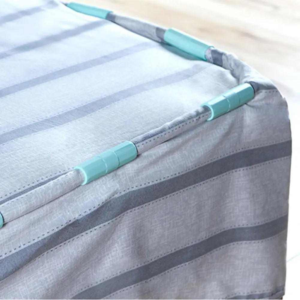 

HiMISS Bed Sheet Clip Mattress Grippers Fasteners Clothes Pegs Coverlet Holder Slip-Resistant Fixing Clip Holders Clamps