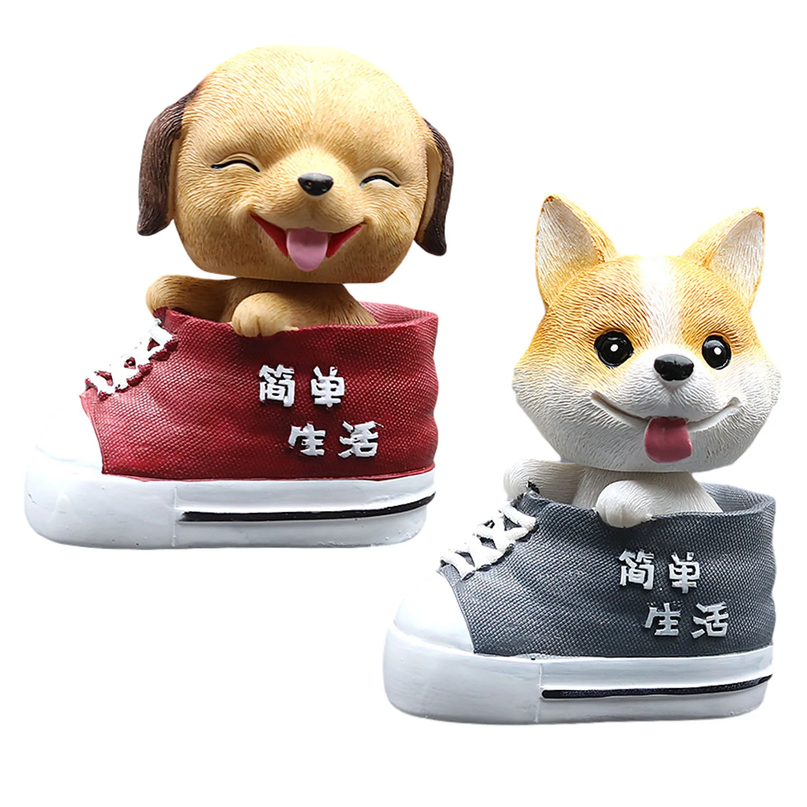 

2021 Car Ornaments Shaking Head Dashboard Cute Dog Styling Decor