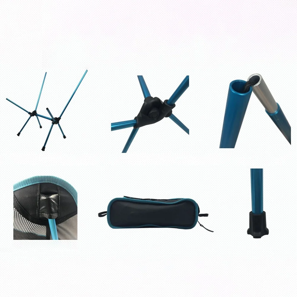 en Ucuz Açık Plaj Sandalyesi Ayrılabilir Kamp Sandalyesi Alüminyum Alaşımlı Nefes Katlanır Balıkçı Sandalyesi Açık Taşınabilir Bahçe Sandalyeleri