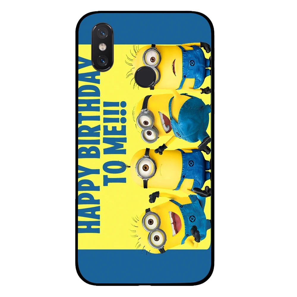 5 Забавные 3D чехлы для телефонов с рисунком миньонов из ТПУ для Xiaomi Redmi GO 4 5 6 7 Pro 4A 4X 5A 5Plus 6A задняя крышка - Цвет: 5