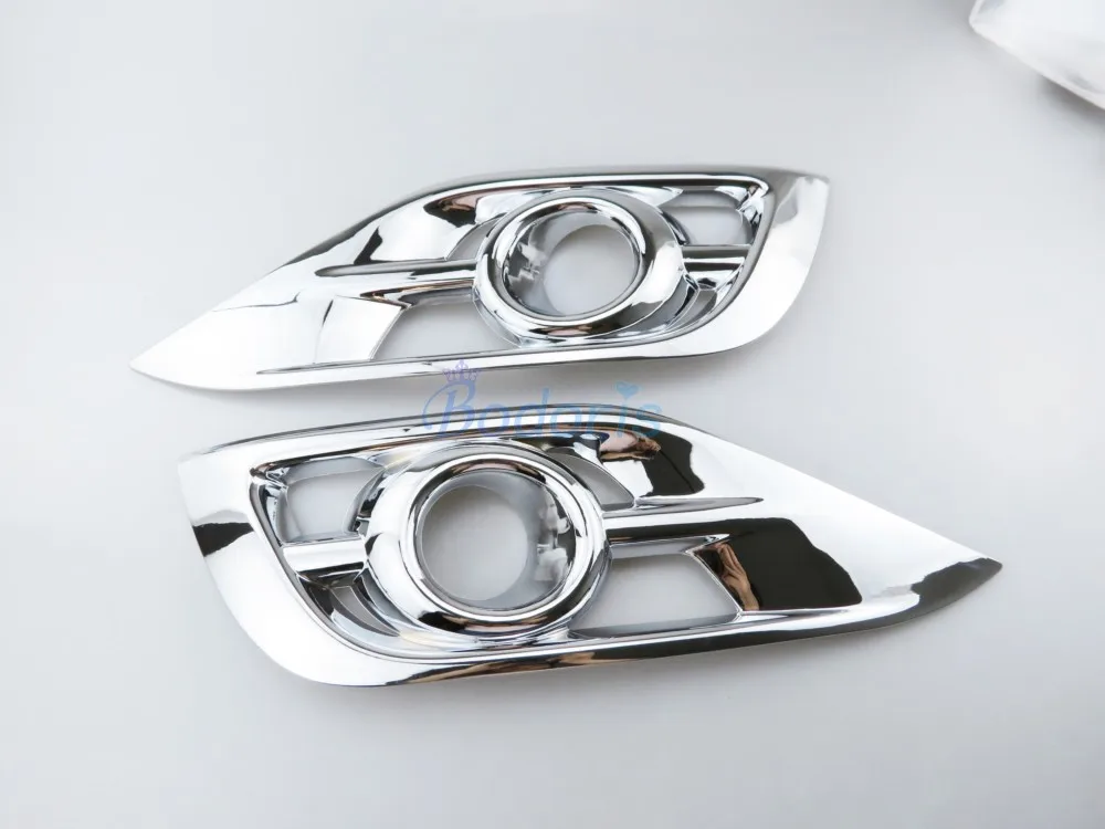 For Honda CRV CR-V CR V 2012 2013 2014 Front Fog Lamp Cover Light Overlay Foglight Trim Frame Chrome SUV Car Styling Accessories |