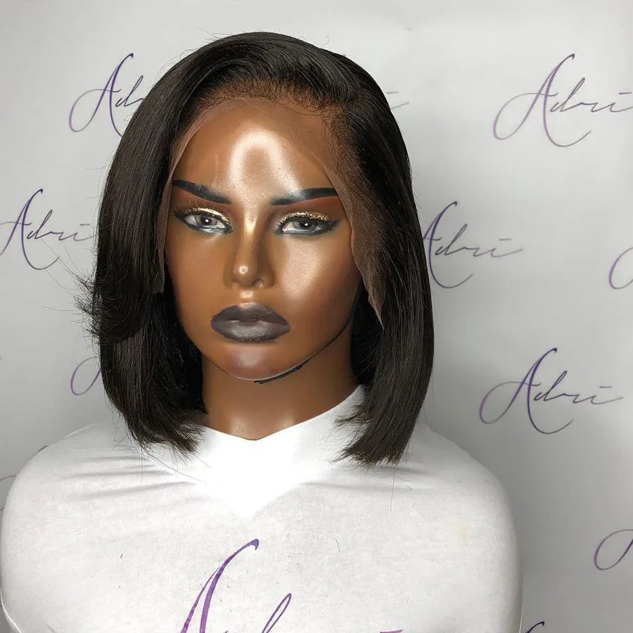 4*4 парик на шелковой основе кружевные передние человеческие волосы парики