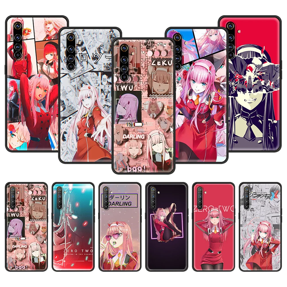 

Zero Two Darling In The FranXX Case for Realme C3 C11 6 7 8 C21 Cover Bag for Oppo A52 A53 A15 Reno 6 Z 7 Pro A9 2020 Soft Shell
