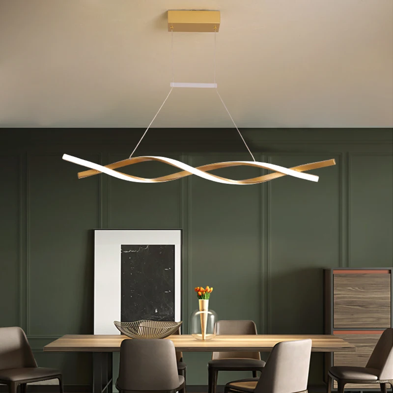 Современная светодиодная Люстра для столовой кухни гостиной спальни Потолочная