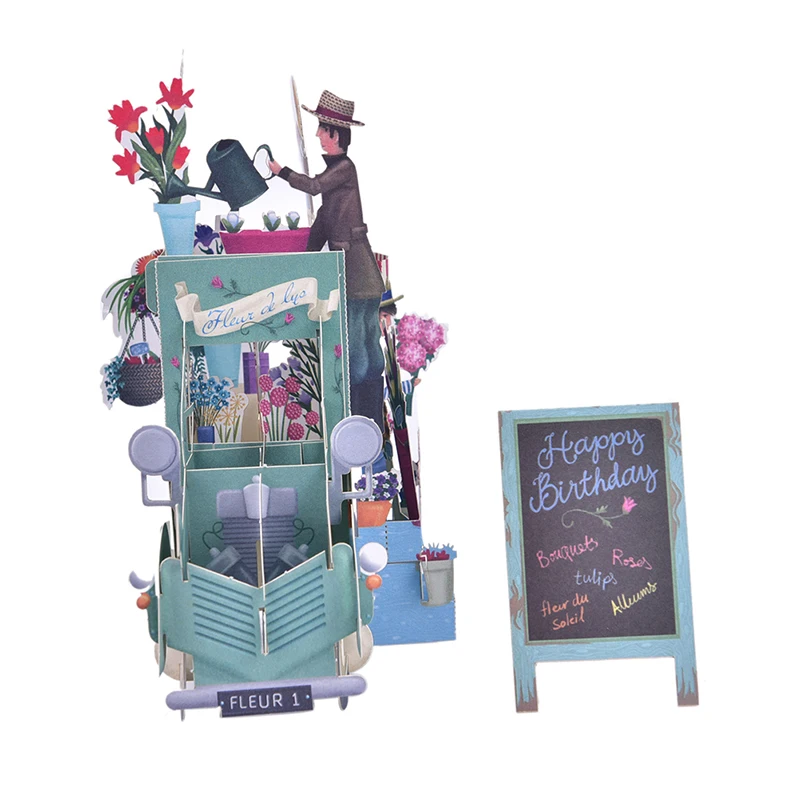 3D выдвижные карты для градуирования на день рождения подарочные День отца