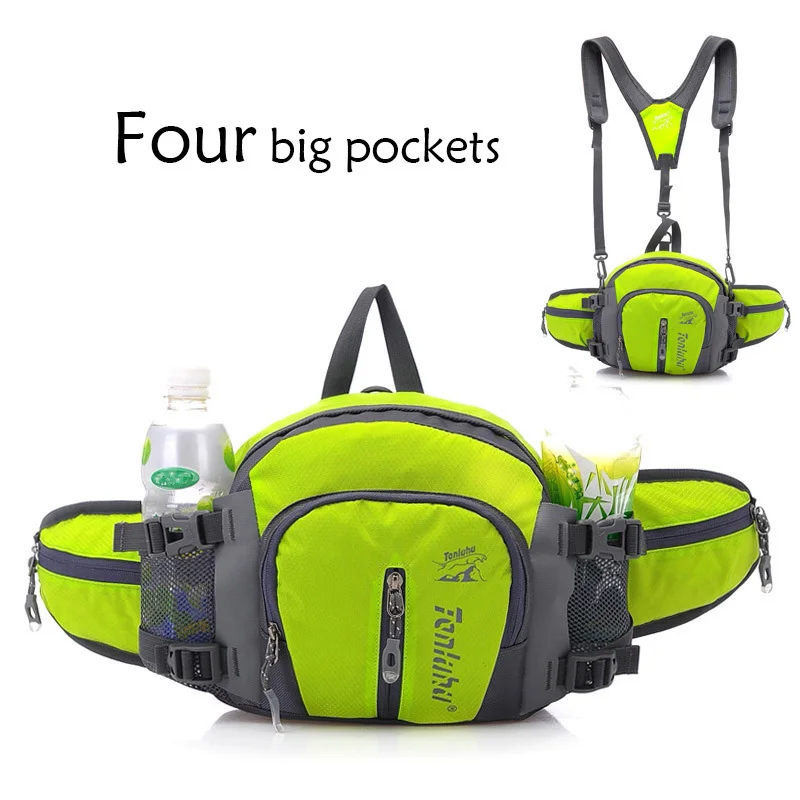 Multifunction Outdoor Sports Folding Backpack Women Men Big Waist Packs Mountain Climbing Hiking Cycling | Спорт и развлечения