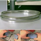 Бесшовное полотно для циркулярной ленточной пилы из нержавеющей стали, биметаллическое полотно для пилы 37-59 дюймов для резки графитового стекла и камня