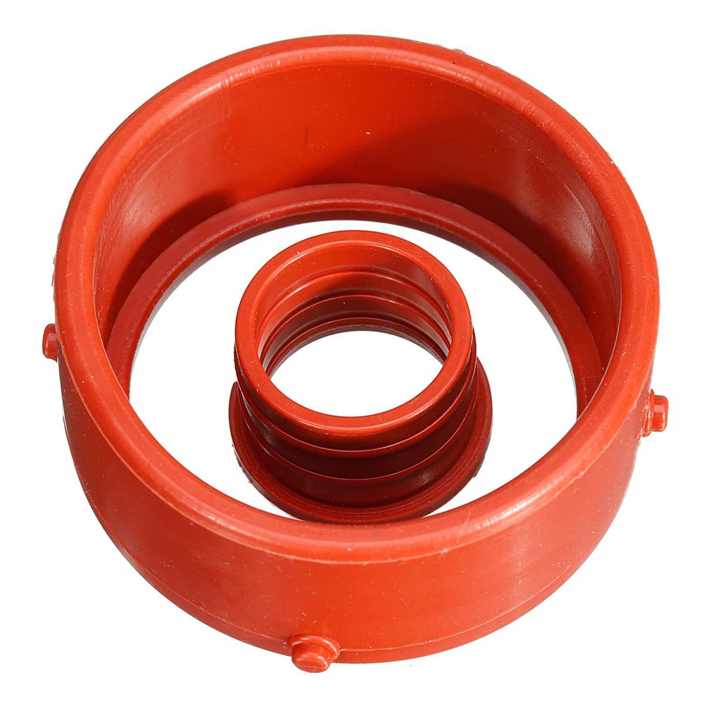 

2 PCS Car Engine Rubber Turbo and Breather Intake Seal Kit Fit for Mercedes-Benz OM642 A6420940080 A6420940580