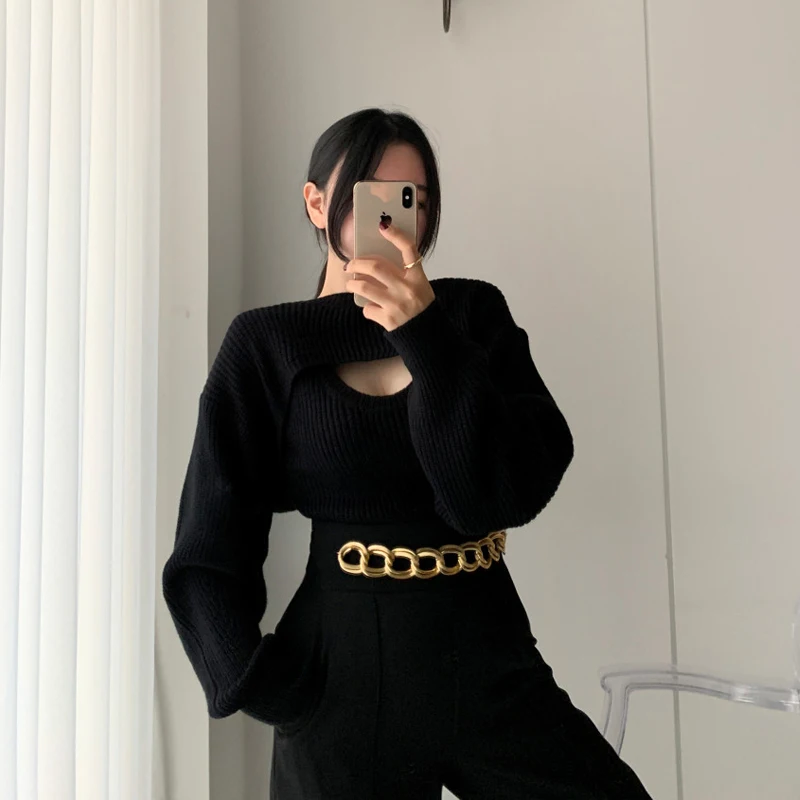 

New design Women's Solid Pullover sweater 2021 Spring Autumn Long sleeve Knitted tops Slim Fashion Female Knitwear YNZZU 1T026