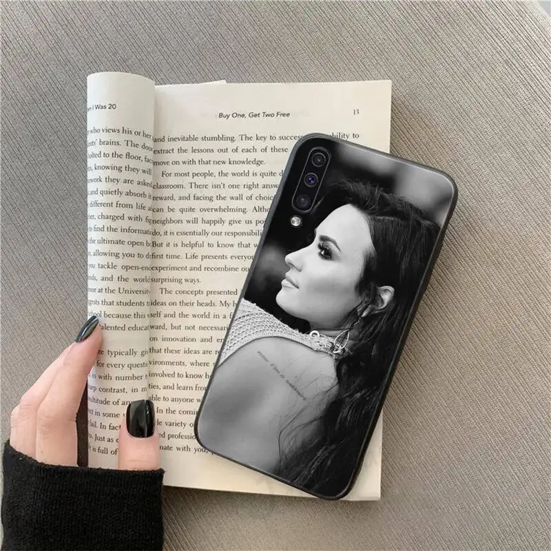 

Demi Lovato American actors Phone Case For Samsung galaxy S 9 10 20 A 10 21 30 31 40 50 51 71 s note 20 j 4 2018 plus