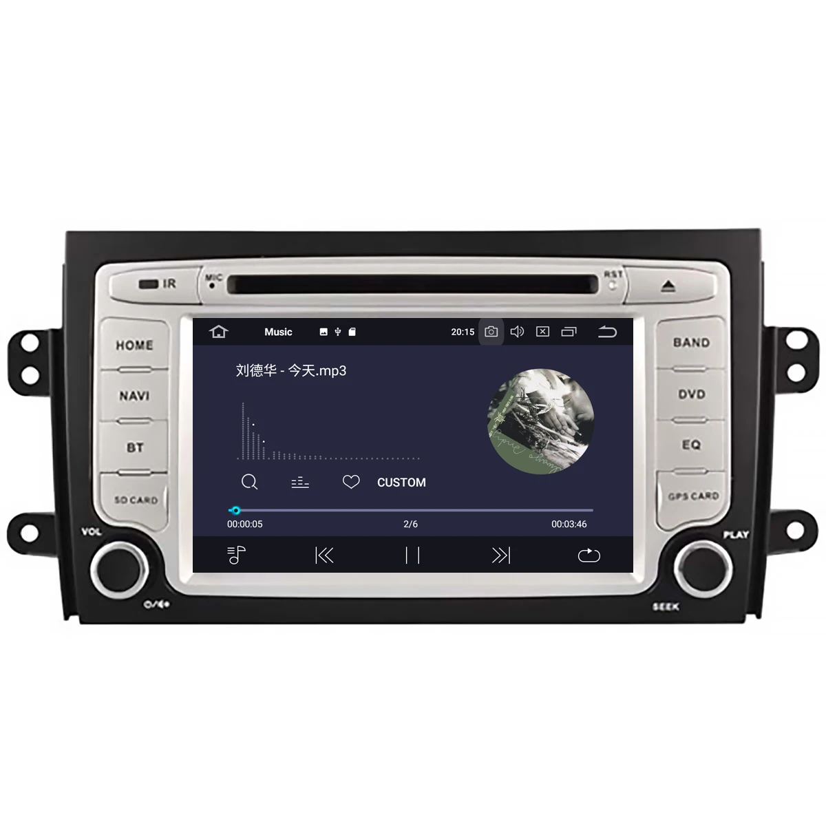 

ZWNAV android 10.0 Auto Electronics 4g gps tracker Car Multimedia dvd Player For Suzuki SX4 2006-2010 car stereo head unit