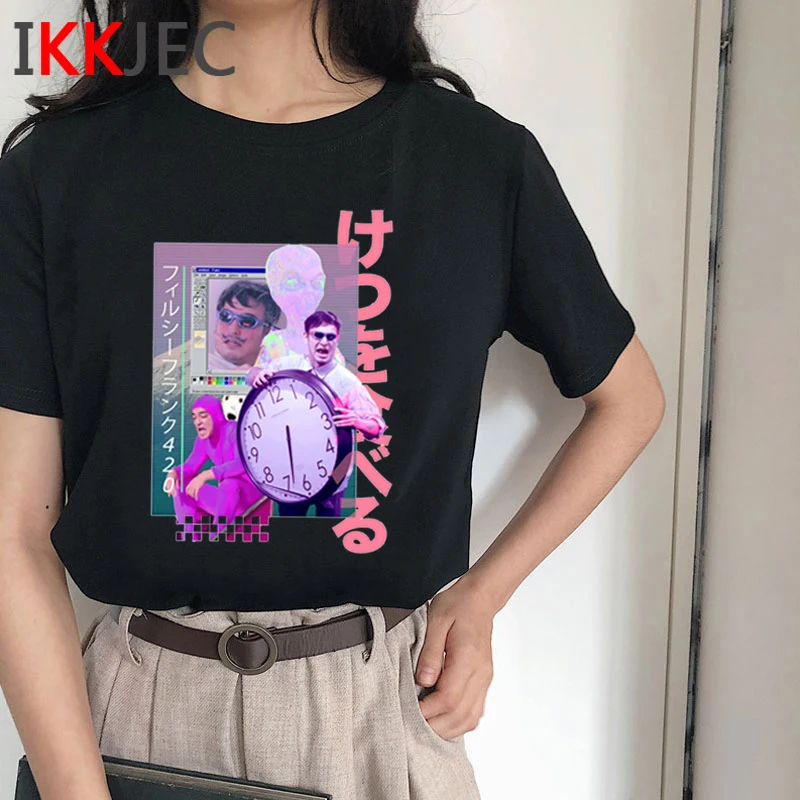 Ullzang Kawaii Anime Женская Футболка Harajuku King Милая футболка забавная мультяшная