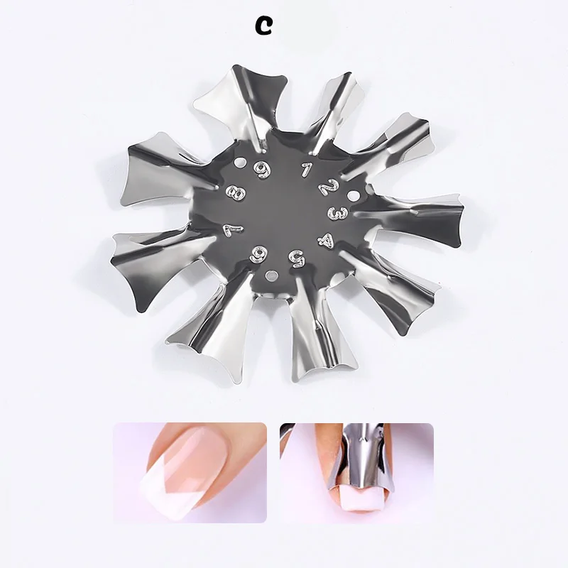 1 шт. трафарет для маникюра с линией краев и легкой французской улыбкой триммер