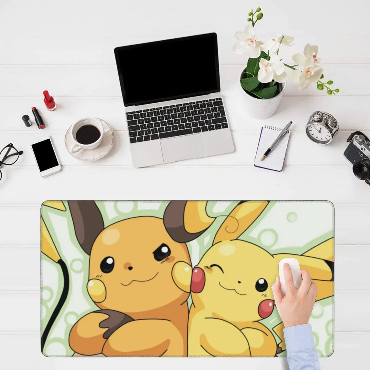 

Magic Pet Cute Anime Gaming Mouse Pad Keyboard Mouse Mat Beautiful Landsca Large Rubber Mousepad for Computer