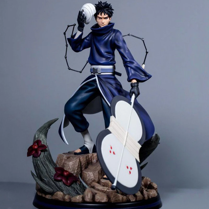 31 см статуя Наруто бюст Учиха Obito Tobi полноразмерный портрет Акацуки GK фигурка