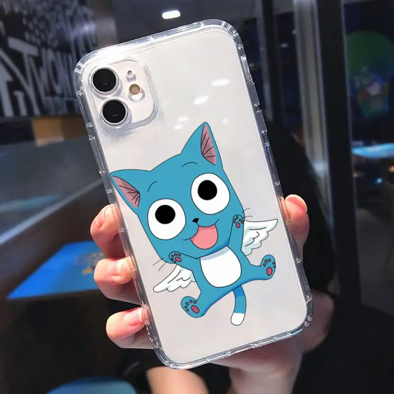 

FAIRY TAIL Phone Case Transparent for iPhone 11 12 mini pro XS MAX 8 7 6 6S Plus X 5S SE 2020 XR