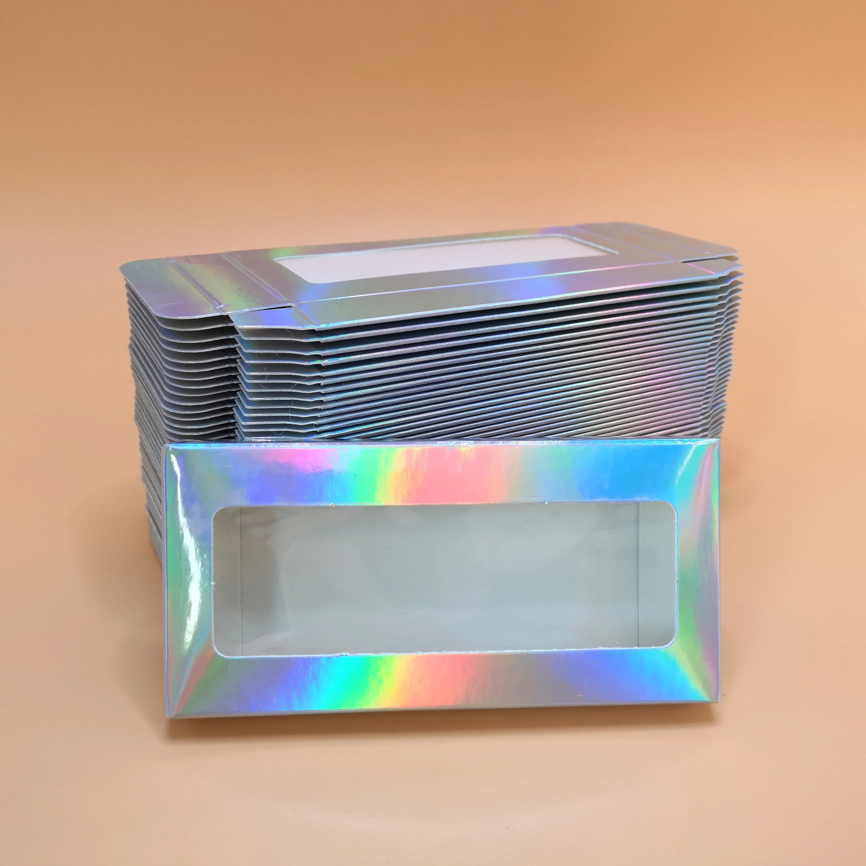 1 шт ресницы серо коричневого цвета коробка 3D/5D Поддельные квадратная Роскошный