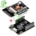ESP32-CAM-MB WIFI ESP32 CAM Bluetooth макетная плата с камерой OV2640 MICRO USB для последовательного порта CH340G 4,75 V-5,25 V Nodemcu